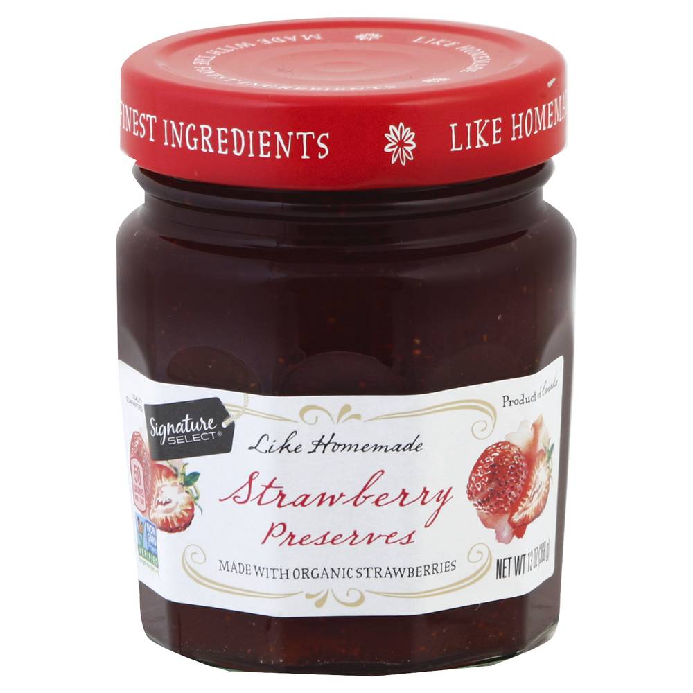 Signature Select Preserves Strawberry (13 oz)