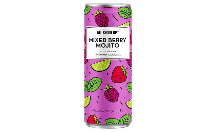 All Shook Up Mixed Berry Mojito Cocktail 250ml (403482)
