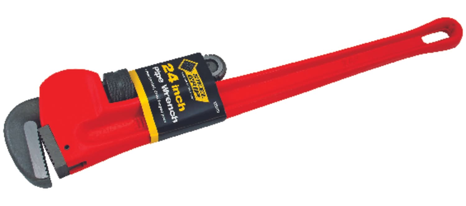 Steel Grip Pipe Wrench 24 In. L 1 Pc