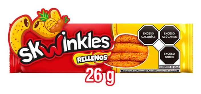 Skwinkles · Dulce enchilado relleno, piña-tamarindo (26 g)