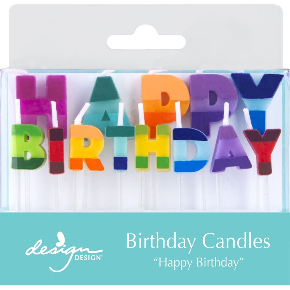 Design Design Bdy Candle Hbd Color Block
