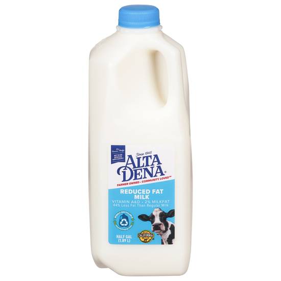 Alta Dena Reduced Fat Milk With Vitamin a & D