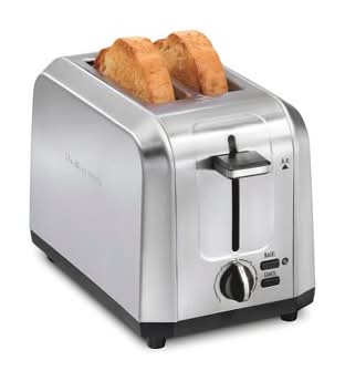 Hamilton Beach 2 Slice Toaster With Stainless Steel
