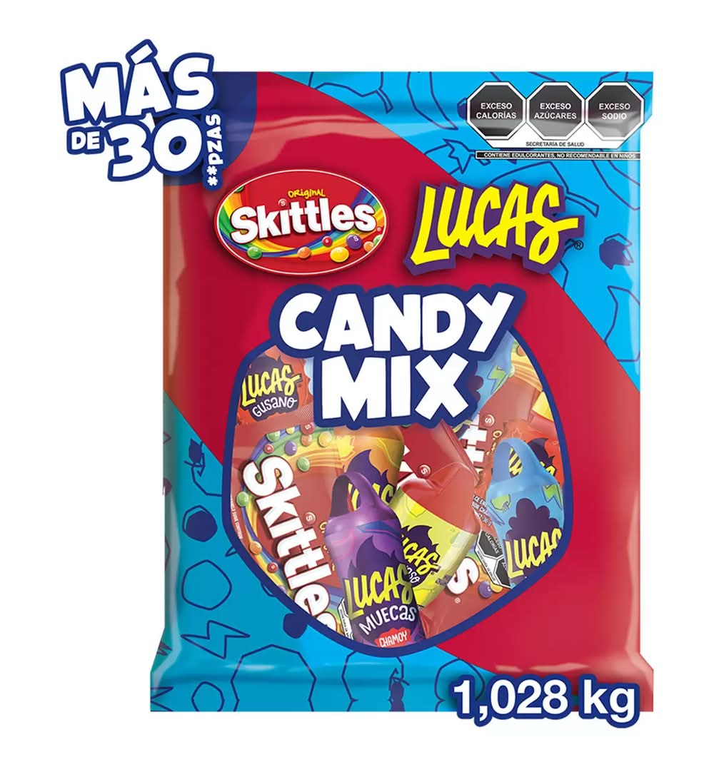 Skittles · Lucas dulces surtidos (1 kg)