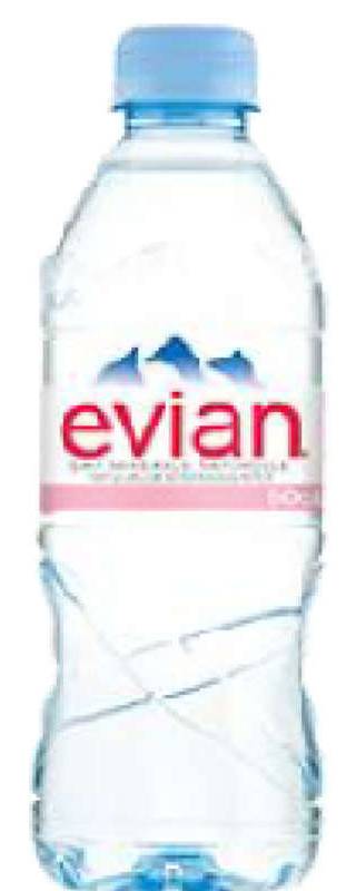 Evian Eau Snacking Frais Bouteille 50cl