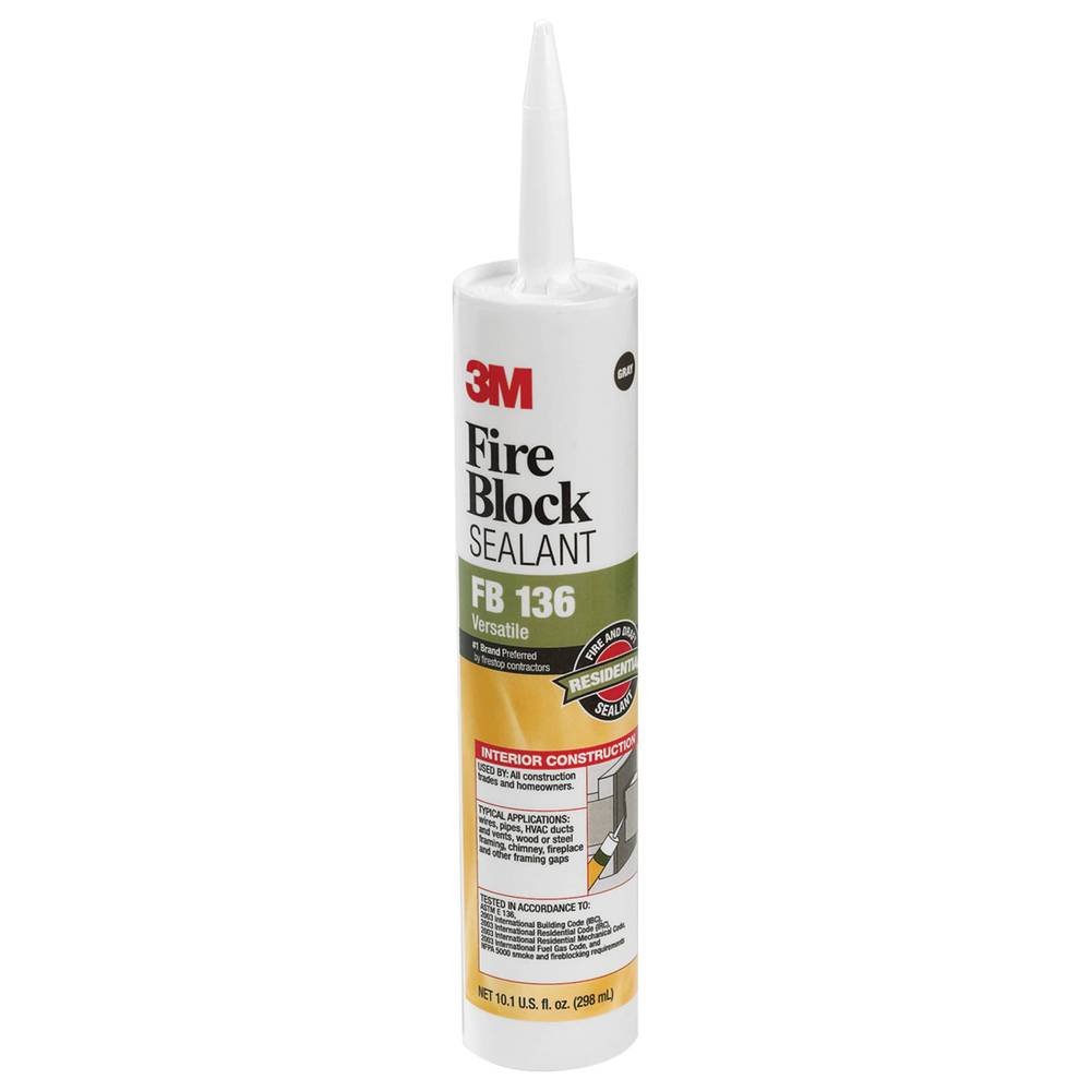 3M Fire Block Sealant FB 136 to Dia x 0.024-in to 0.024-in H Firestop Caulk/Sealant | FB 136