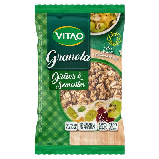 Vitao granola tradicioanl grãos e sementes (250g)
