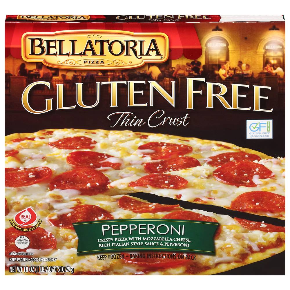 Bellatoria Gluten Free Pepperoni Pizza (23.33 oz)