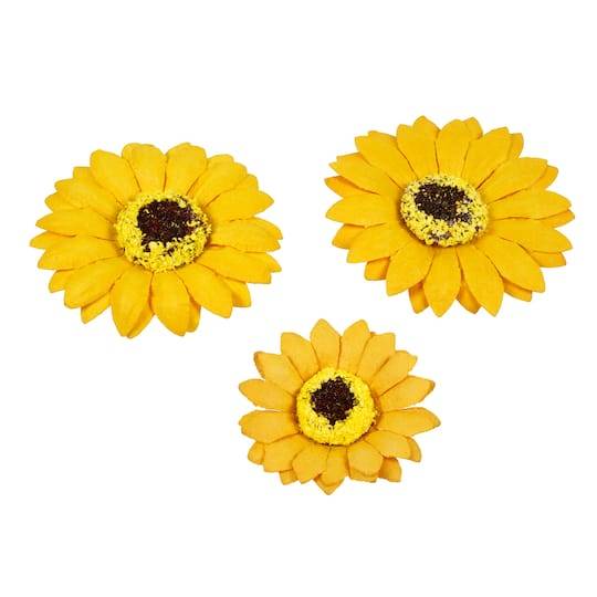 Recollections Yellow Sunflower Paper Flowers