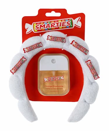 Licensed Headband & Sanitizer 2-Pack Set Smarties
