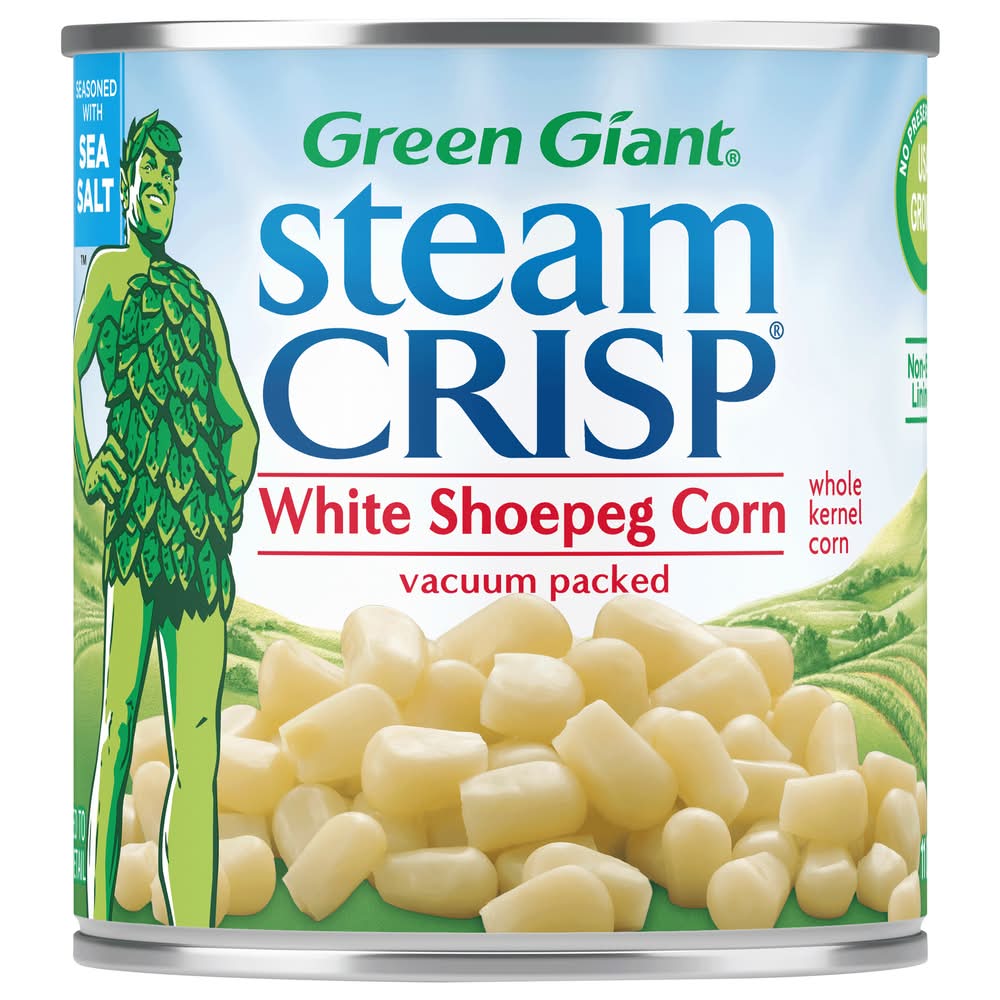 Green Giant Steam Crisp White Shoepeg Whole Kernel Corn (11 oz)
