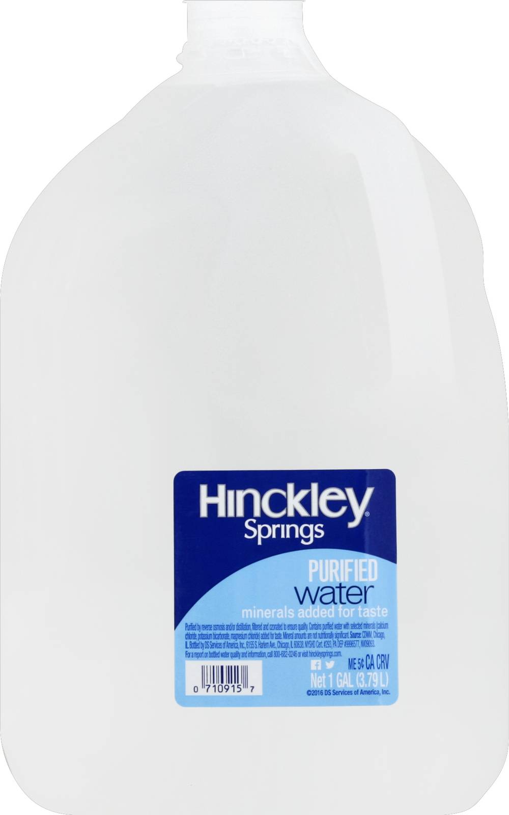 Hinckley Springs Purified Water (1 gal)