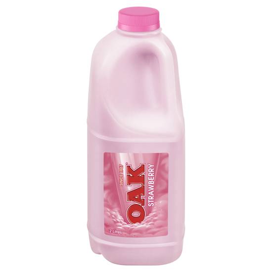 Oak Classic Strawberry Flavoured Milk 2L