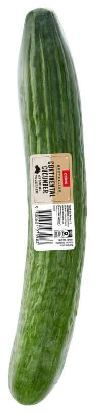 Coles Continental Cucumbers Loose 1 each