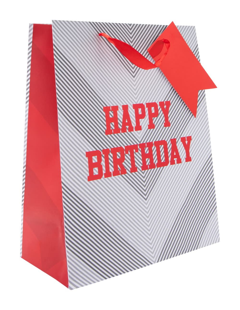 Birthday Large Gift Bags Birthday Zigzag