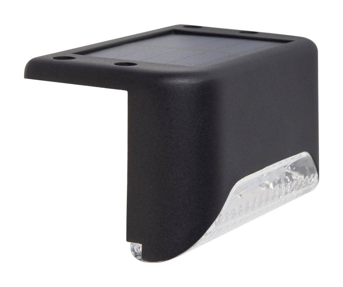 Harbor Breeze Solar Black LED Outdoor Deck light 2 -Pack | SL10016