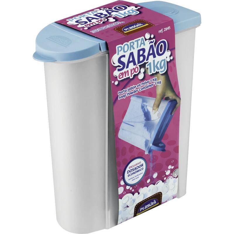 Plasútil porta-sabão em pó com dosador (1 un)