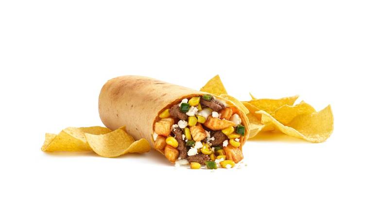 Stuffed Street Corn Burrito