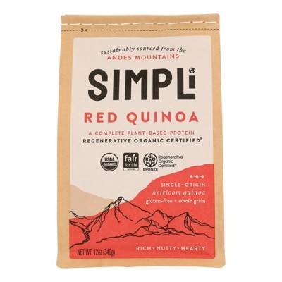 Simpli Organic Red Quinoa (12 oz)