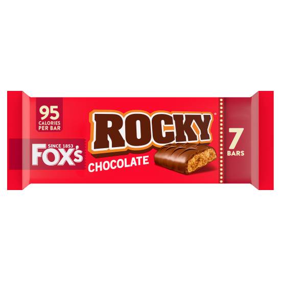 Fox's Rocky Chocolate Bars (7 pack)