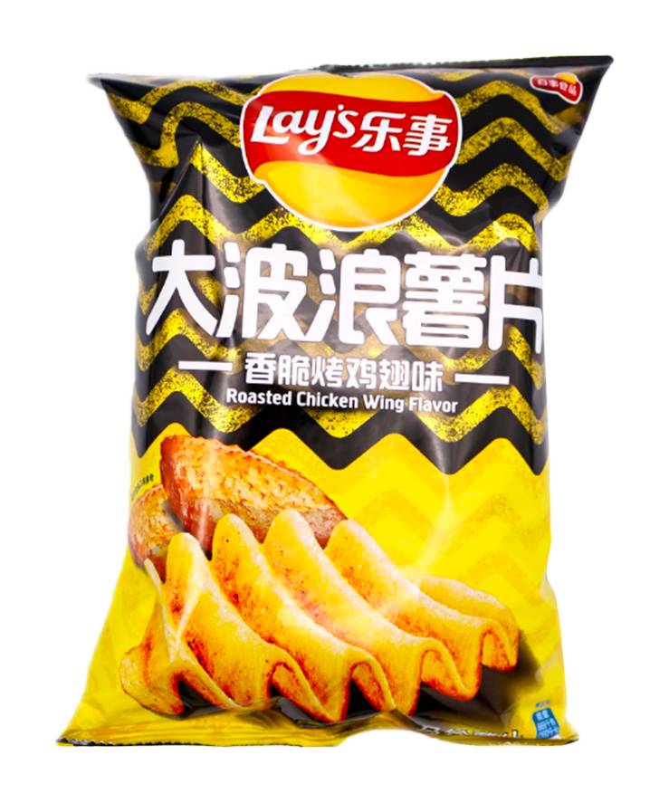 Lay's Crispy Chicken Wing Flavor Chips (70g)