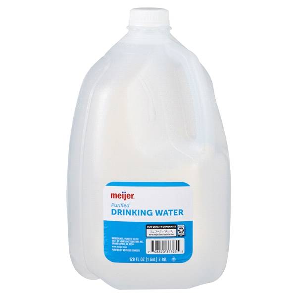 Meijer Purified Drinking Water (128 fl oz)