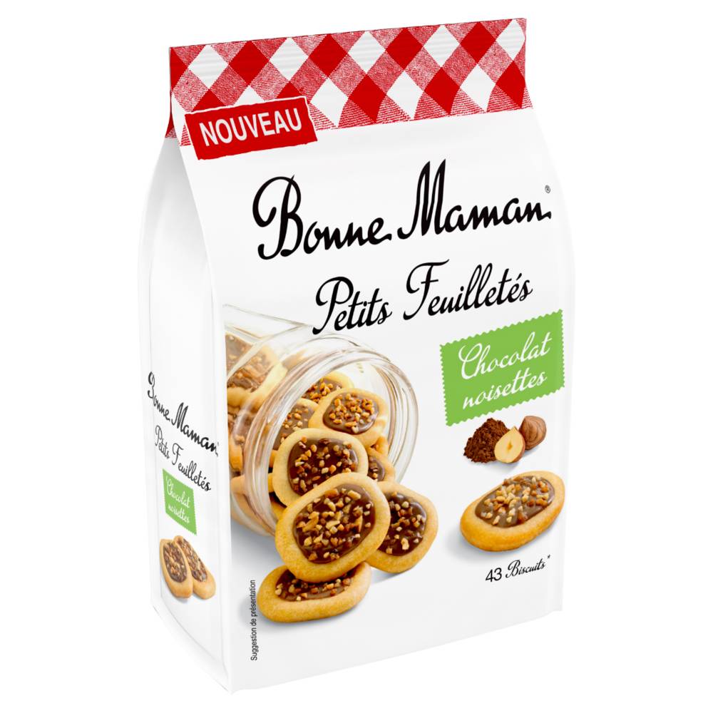 Petits Feuilletés Chocolat noisettes