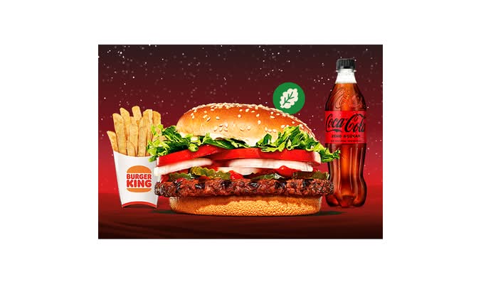 Whopper® Vegetal Menu Grande