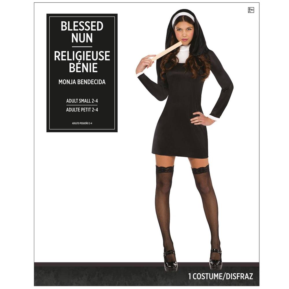 Party City Adult Blessed Babe Nun Costume (m)