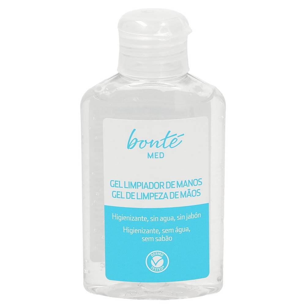 Gel limpiador BONTE de manos formato viaje bote 100 ml