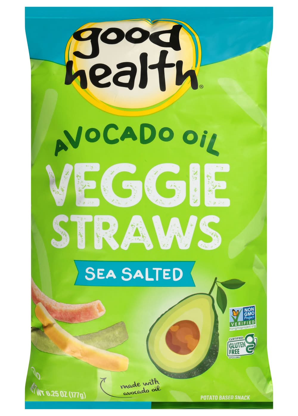 Good Health Sea Salt Veggie Straws Potato & Vegetable Snack (6.2 oz)