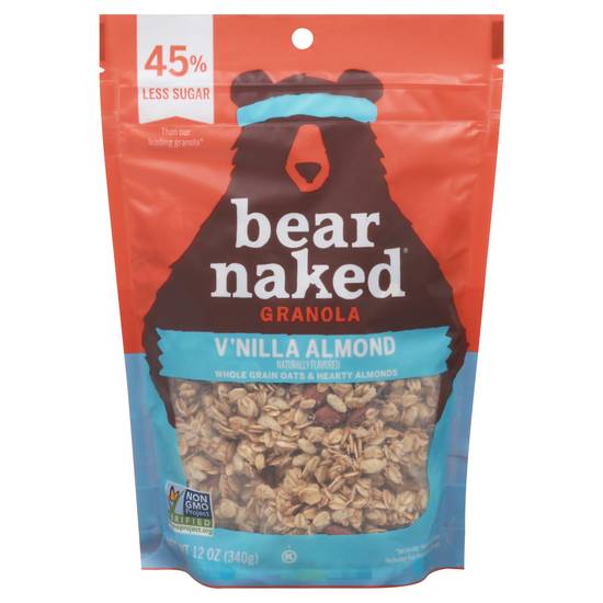 Bear Naked 45% Less Sugar V'nilla Almond Granola