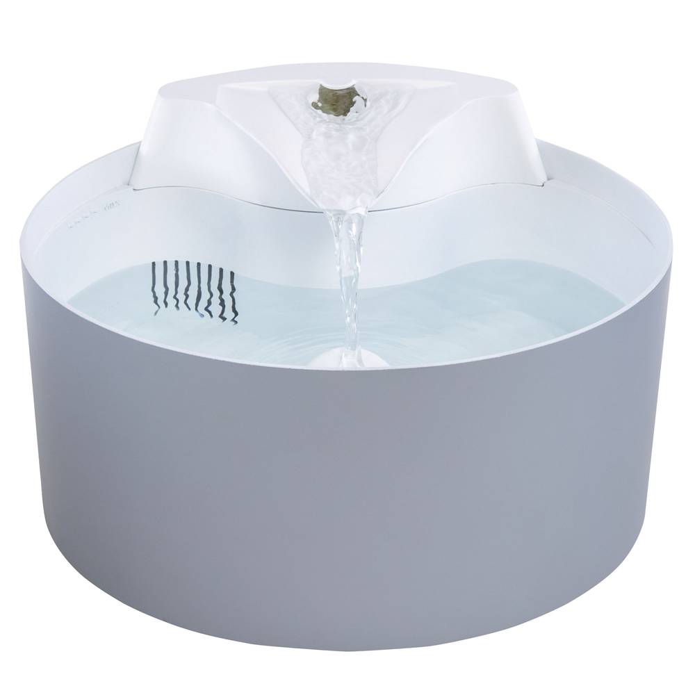 Whisker City® Free Fall Cat Fountain (Color: White, Size: 50 Fl Oz)