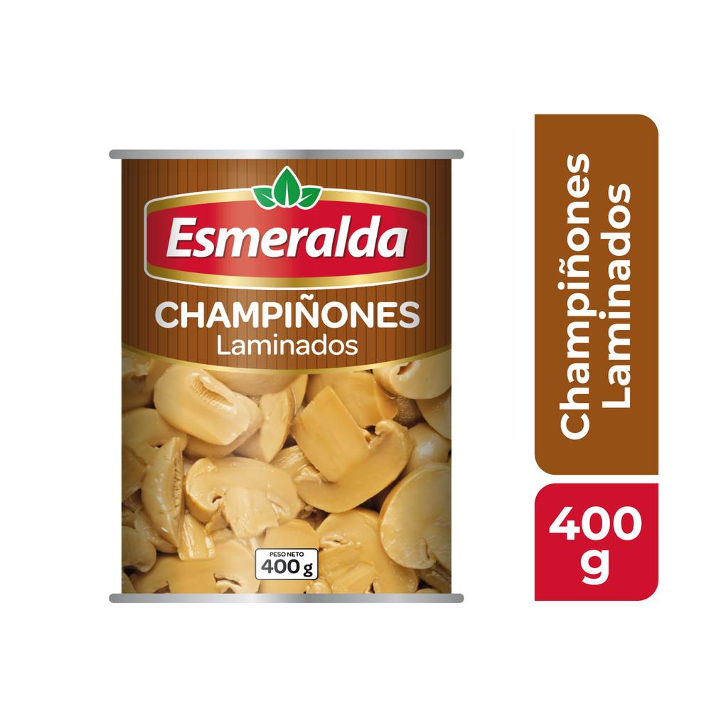 Esmeralda champiñones laminados (lata 400 g)