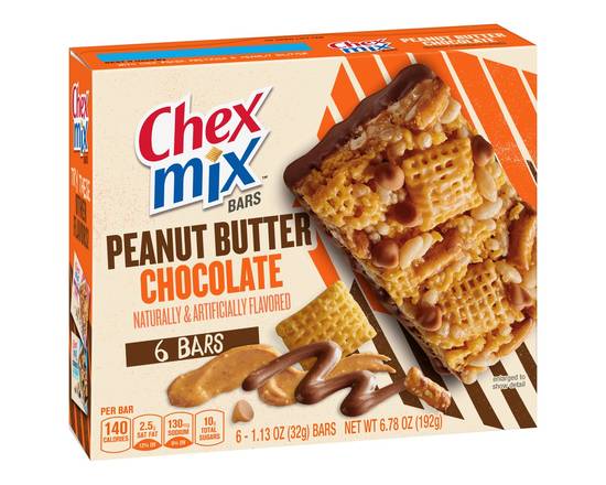Chex Mix · Peanut Butter Chocolate Bars (6 ct)