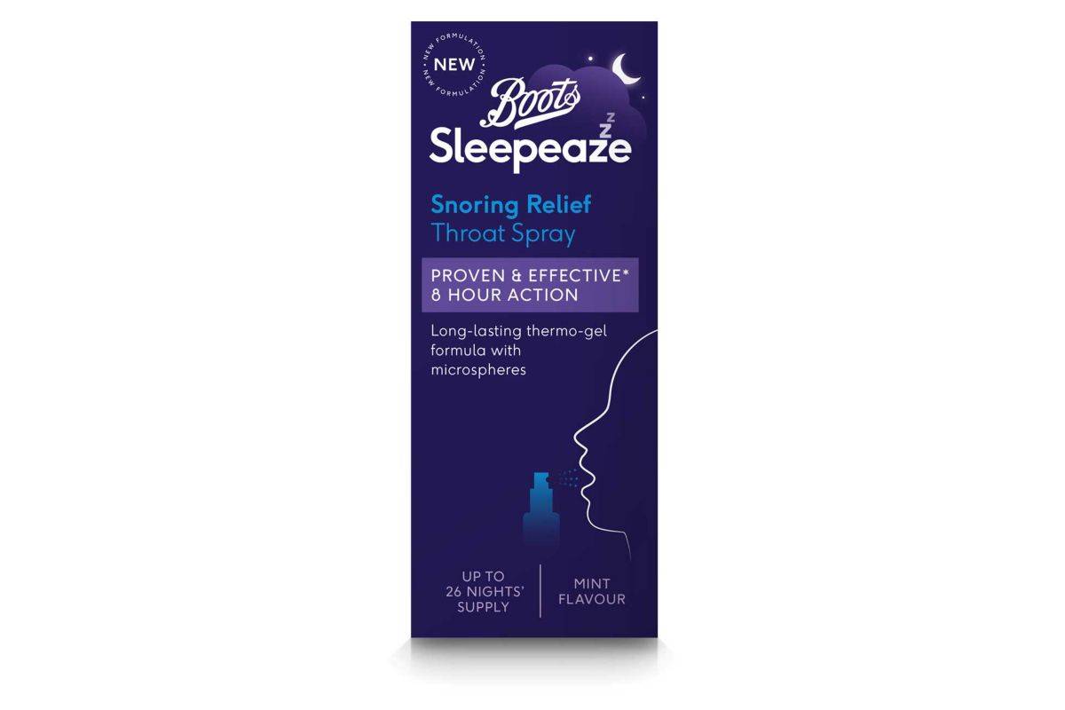 Boots Sleepeaze Snoring Relief Throat Spray - 14ml