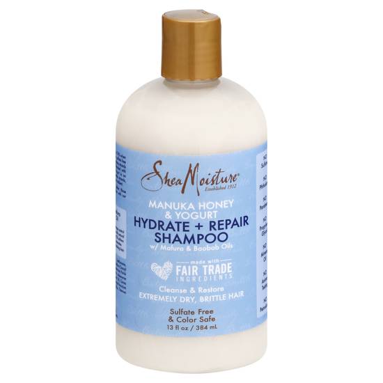 Sheamoisture Manuka Honey & Yogurt Hydrate + Repair Shampoo (13 fl oz)