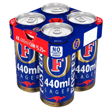 Fosters Australian Lager Beer (4 x 440ml)