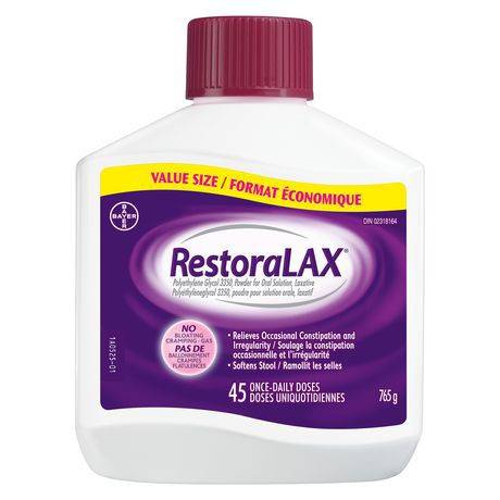 Bayer Restoralax Polyethylene Glycol 3350 (760 g)