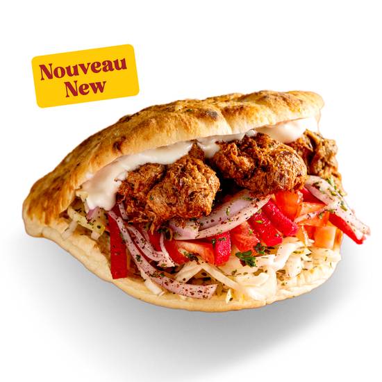 Pita Cuit au Four Vegan