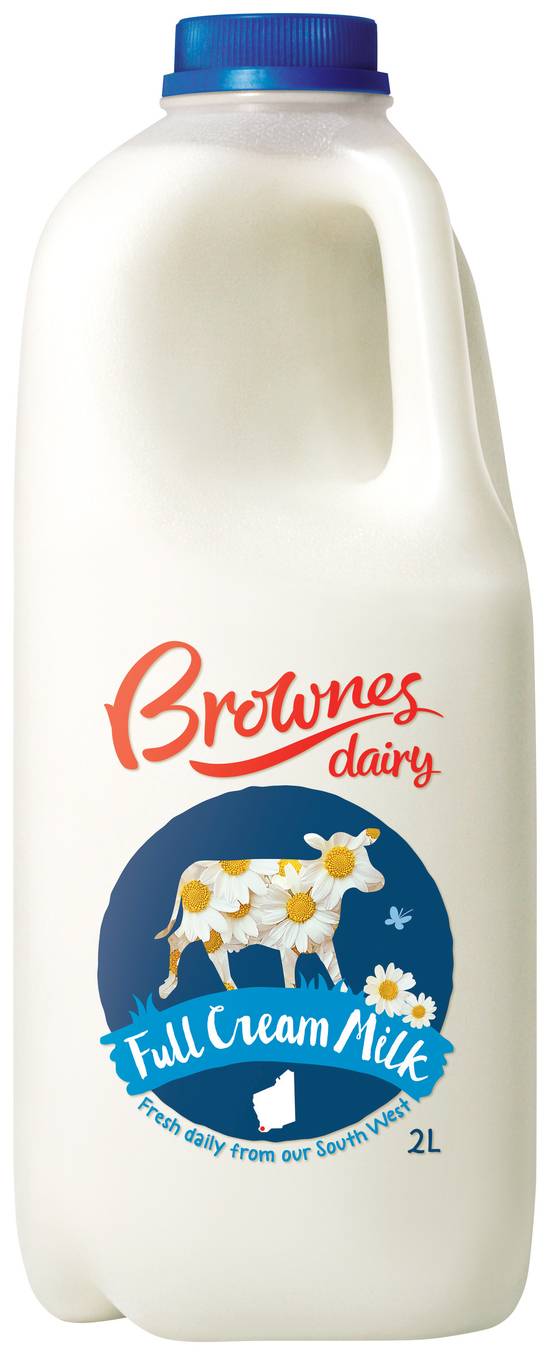 Brownes Milk Full Cream 2L