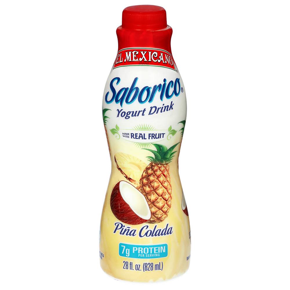 El Mexicano Saborico Pineapple Yogurt Drink (2.18 lbs)