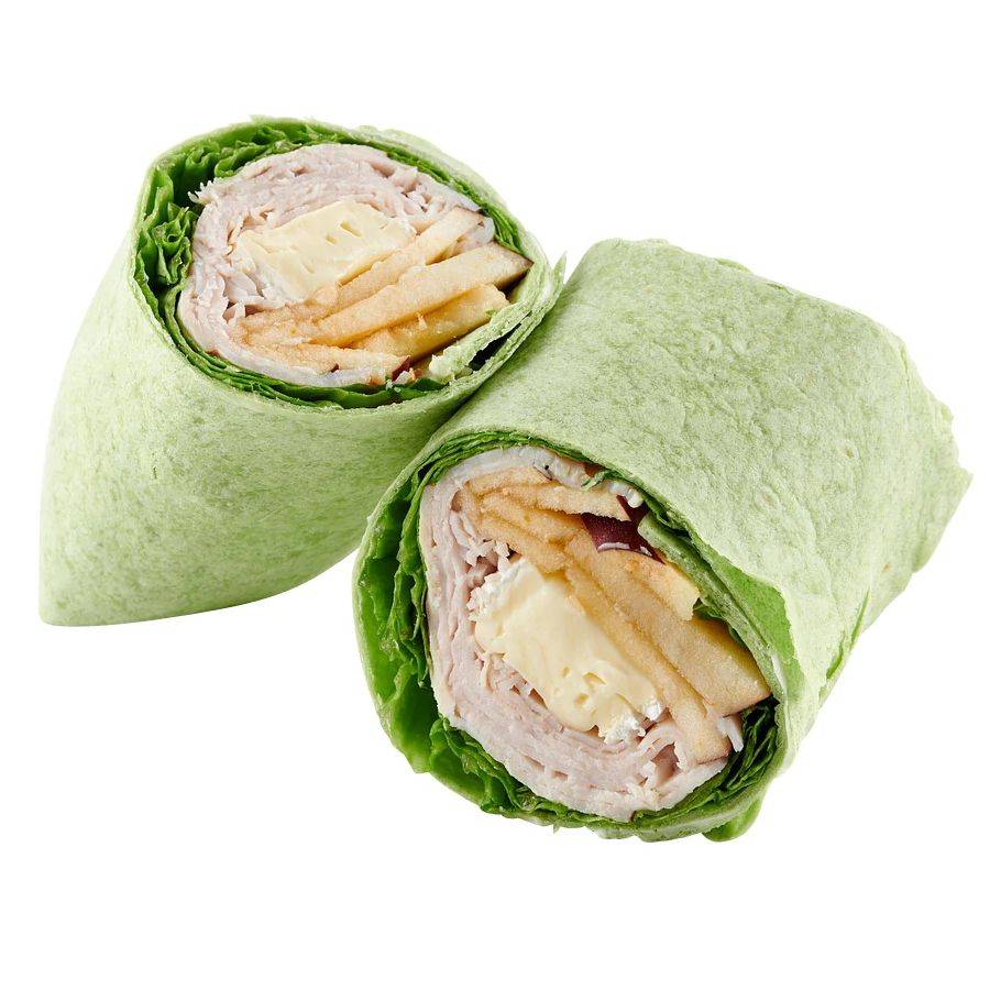 Turkey And Apple Brie Wrap
