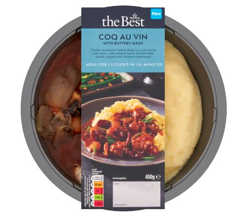 Morrisons The Best Coq Au Vin With Buttery Mash (400g)