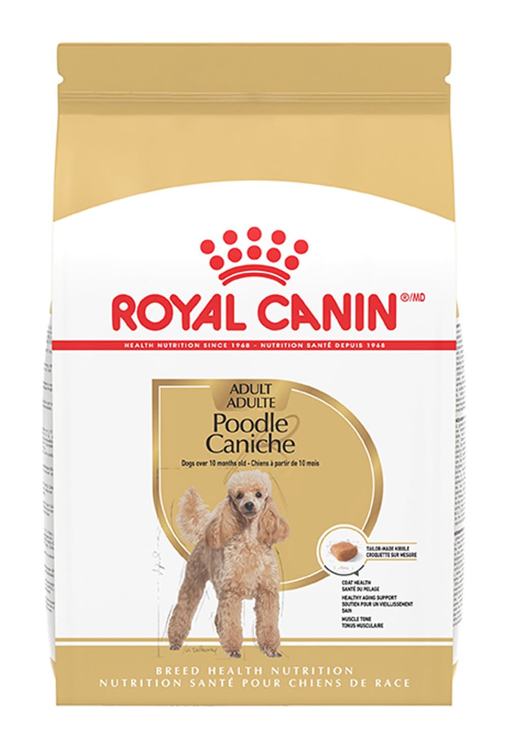 Royal Canin Adult Dry Dog Food - Poodle Breed Health Nutrition (Flavor: Other, Size: 10 Lb)