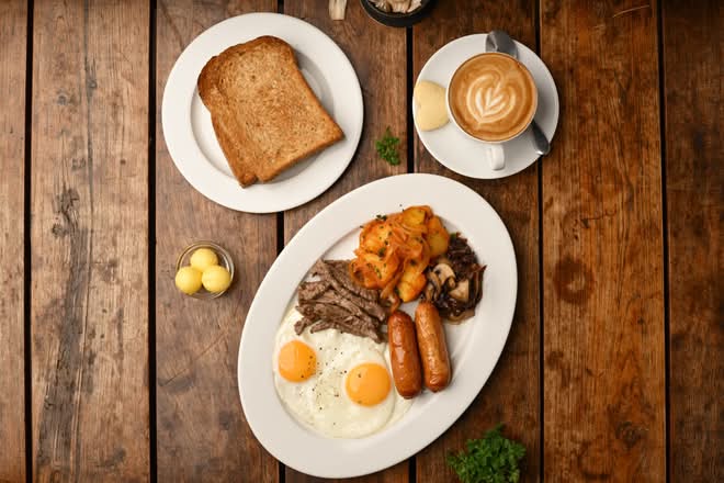 Hungry Man's Breakfast