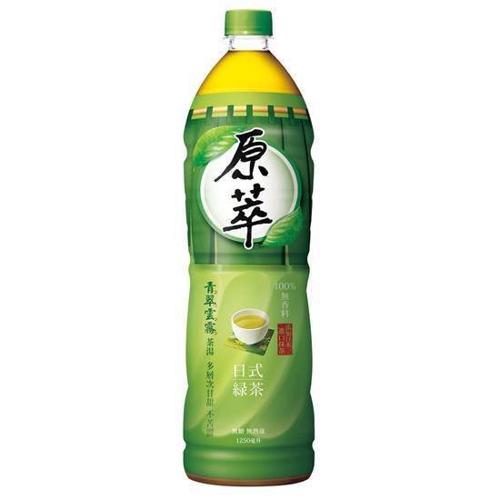 原萃日式綠茶無糖 | 1250 ml #37045241