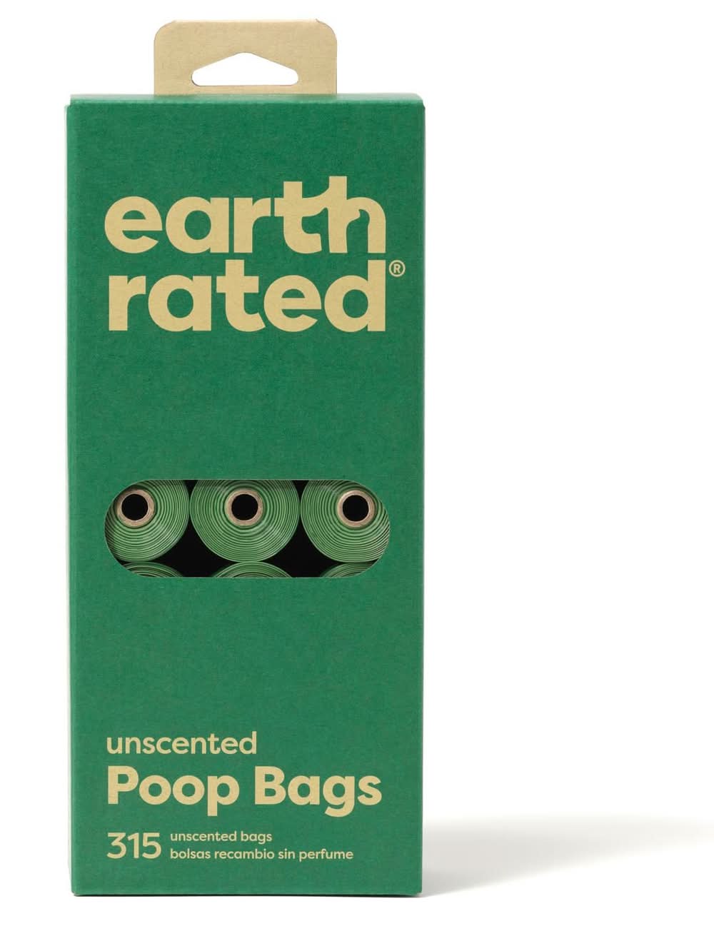 Earth Rated Unscented Dog Poop Bags, 315 count
