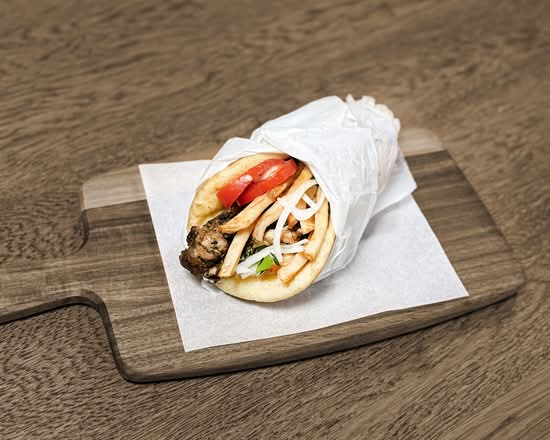 Gyros Pork Pita Souvlaki