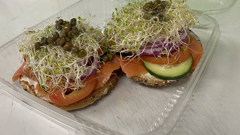 Lox bagel